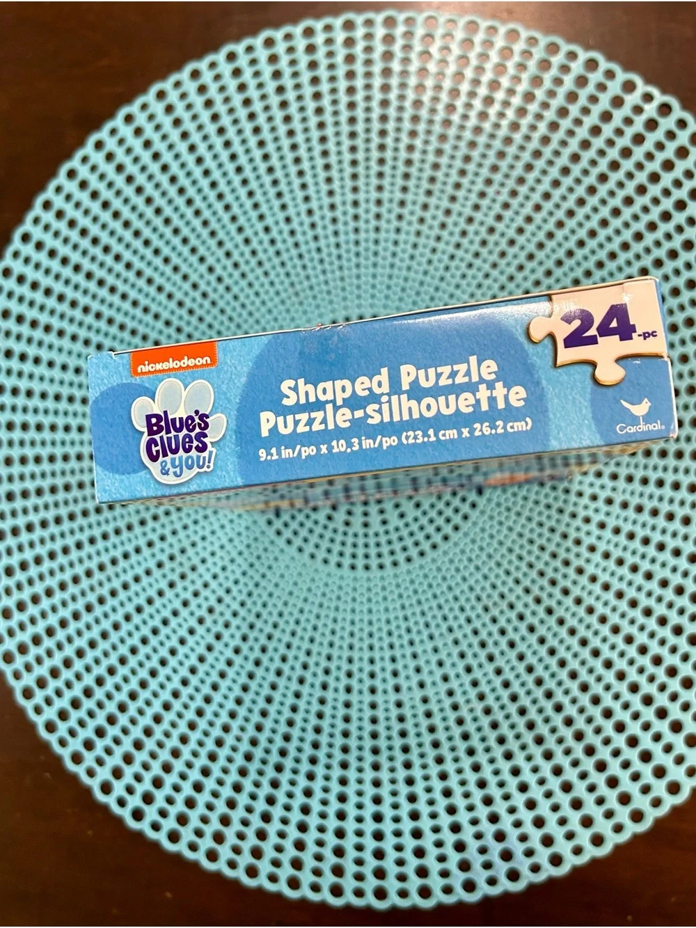 Nickelodeon Blue's Clues & You! Blue Shaped Puzzle - 24pc